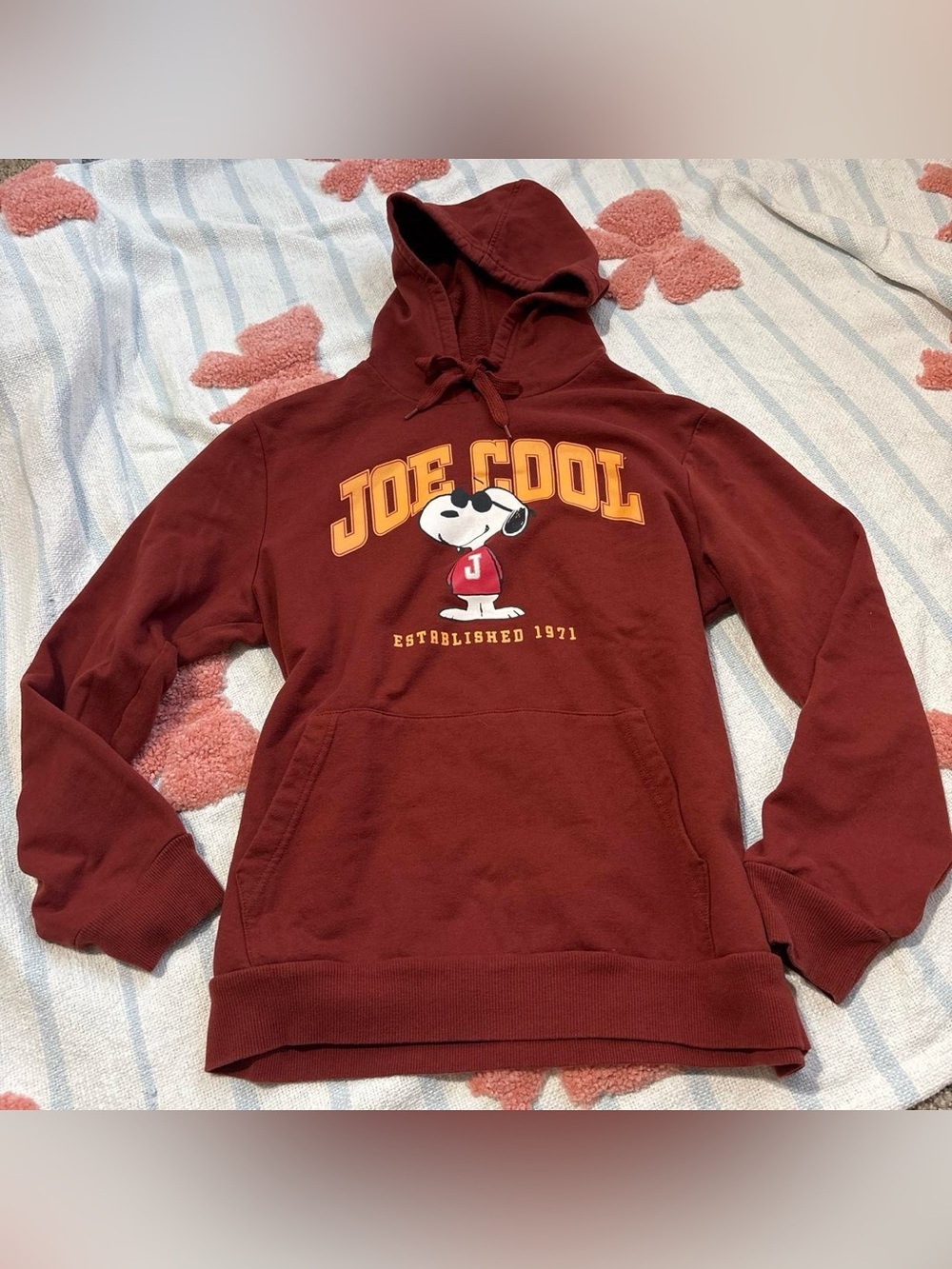 joe cool peanuts hoodie